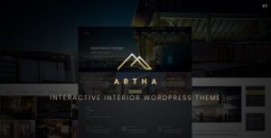 Artha Interactive Interior WordPress Theme