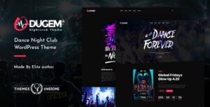 Dugem - Dance Night Club WordPress Theme