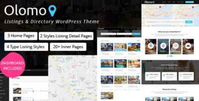 Olomo – Listings & Directory WordPress Theme