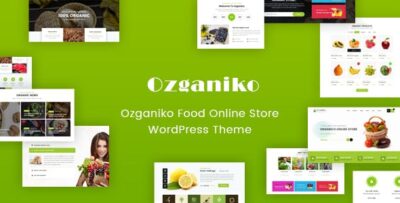 Ozganiko - A Organic Store And Food Shop WordPress Theme