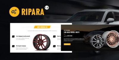 Ripara - Auto Repair & Car WooCommerce WordPress Theme