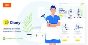 Clany - Cleaning Services WordPress