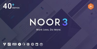 Noor - Multi-Purpose & Fully Customizable Creative AMP Theme