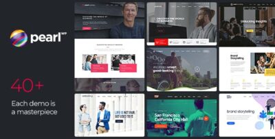 Pearl Business - Corporate Business WordPress Theme for Company and Businesses