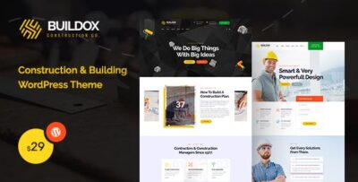 Buildox - Construction and Building WordPress Theme