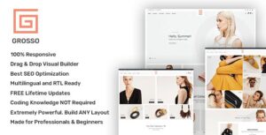 Grosso Fashion - Modern WooCommerce theme for the Fashion Industry