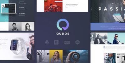 Qudos - Multi-Purpose Elementor WordPress Theme