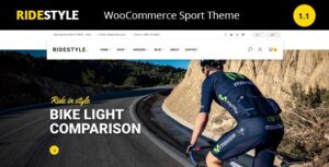 Ridestyle - Sport WooCommerce Theme