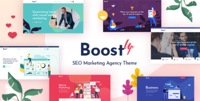 BoostUp - SEO Marketing Agency Theme