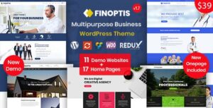 Finoptis - Multipurpose Business WordPress Theme