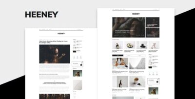 Heeney - Modern Blog WordPress Theme