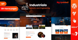 Industrialo - Industrial Industry & Factory WordPress