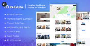 Realesta - Property Sales & Rental WordPress Theme