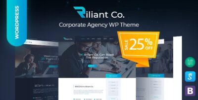 Riliant - Corporate Business Agency WordPress Theme