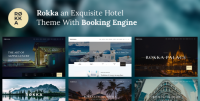 Rokka - Hotel Theme With Booking System
