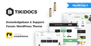 Tikidocs - Knowledgebase & Support Forum WordPress Theme