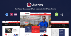 Autrics is a Clean, Modern and Professional Auto Mechanic, Car Repair Shops, Car Wash, Mechanic Workshops, Car Painting, Car centers and car related services WordPress Theme. It makes for business websites. It comes with Drag and Drop Elementor Builder so you can easily customize everything you need. The theme also comes with twitter bootstrap 4, 4 Home Variations, Beautiful Appointment Form, Services Custom Post type, Feature rich pages and more.