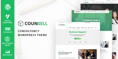 Counsell - Consultancy WordPress Theme