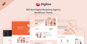 Digitax - SEO & Digital Marketing Agency WordPress Theme