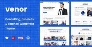 Venor - Business Consulting WordPress Theme