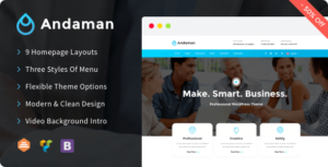 Andaman - Creative & Business WordPress Theme