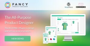 Fancy Product Designer - WooCommerce WordPress