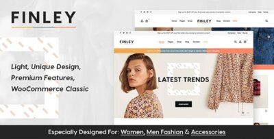 Finley - Fashion WooCommerce Theme