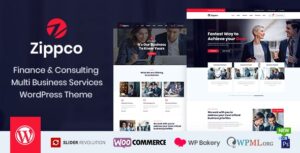 Zippco - Business and Finance Consulting WordPress Theme