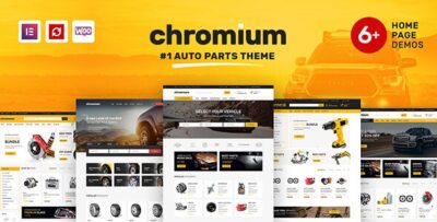 Chromium - Auto Parts Shop WordPress WooCommerce Theme