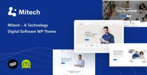 Mitech - Technology IT Solutions & Services WordPress Theme