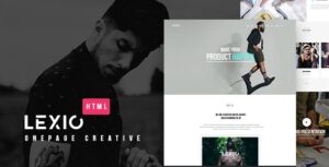 lexio-onepage-creative-html-template