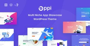 Oppi - Multi-Niche App Showcase WordPress Theme