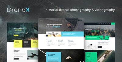 DroneX | Aerial Photography & Videography WordPress Theme