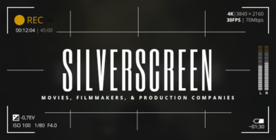 Silverscreen-A-Theme-for-Movies-Filmmakers-and-Production-Companies