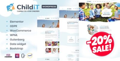 Childit - Kindergarten Elementor WordPress Theme
