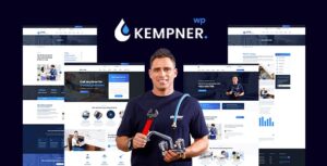 Kempner - Plumber WordPress Theme
