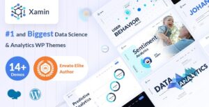 Xamin - Data Science & Analytics SaaS WordPress Theme