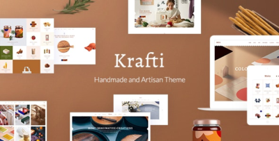 Krafti - Arts & Crafts WordPress Theme