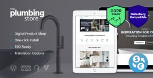 Plumbing and Building Parts, Tools & Accessories Store WordPress Theme