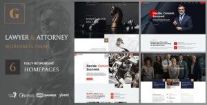 Goldenblatt - WordPress Theme for Lawyer & Attorney