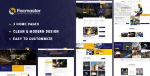 Facmaster - Factory & Industrial WordPress Theme