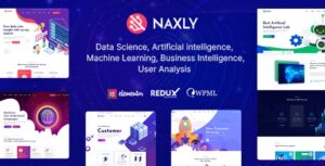 Naxly - Data Science & Analytics WordPress Theme