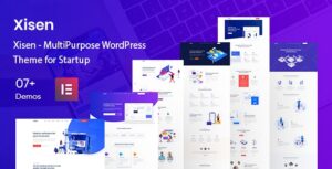 Xisen - MultiPurpose WordPress Theme for Startup