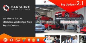 Car Shire- Auto Mechanic & Repair WordPress Theme