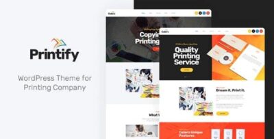 Printify - Printing Company WordPress Theme