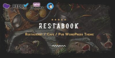 Restabook - Restaurant / Cafe / Pub WordPress Theme
