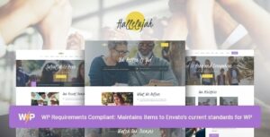 Hallelujah - Church & Religion WordPress Theme