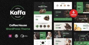 Kaffa - Cafe & Coffee Shop WordPress Theme