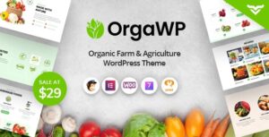 OrgaWP - Organic Farm & Agriculture WordPress Theme