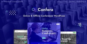 Confera - Online Conference & Event WordPress